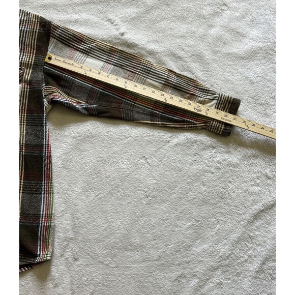 Vintage Williams Bay Heavyweight Flannel Shirt Men's Size Large - Picture 7 of 8